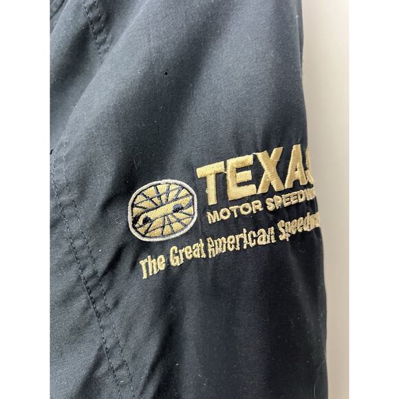 SMI Properties men's size L Texas Motor Speedway jacket windbreaker blue - Picture 4 of 9